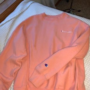 Champion Reverse Weave Peach Crewneck